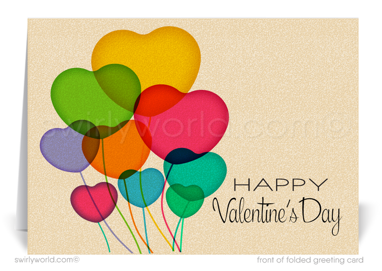 Customer Happy Valentine's Day Cards for Business