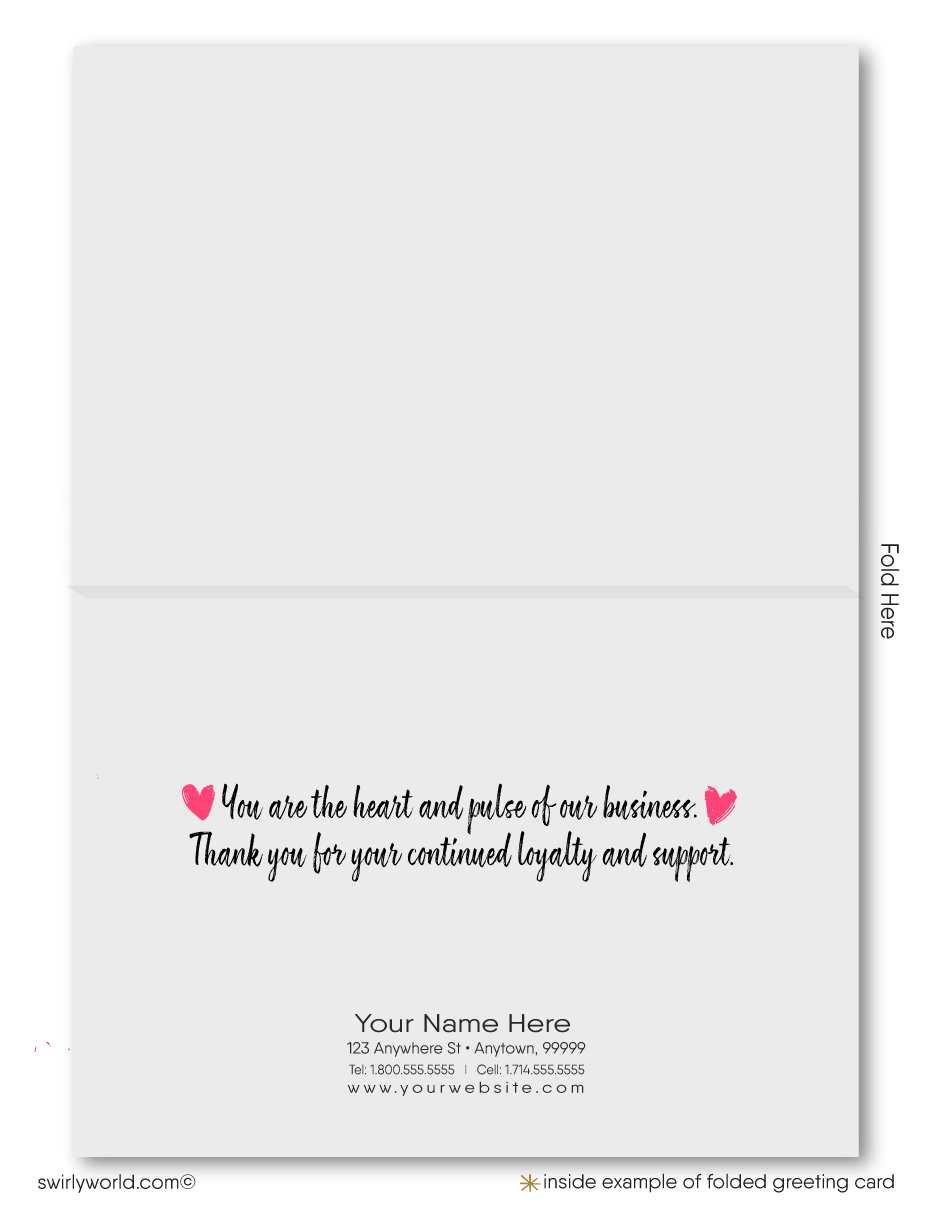 Unique Business Valentine's Day Cards for Clients