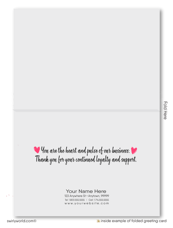 Unique Business Valentine's Day Cards for Clients