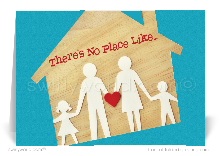 Cute Client House Happy Valentine's Day Cards for Realtors®