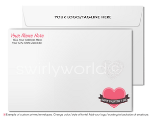 Ape Crazy For Your Business Valentine's Day Greeting Card