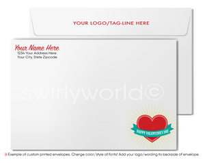 Professional Business Happy Valentine's Day Greeting Cards
