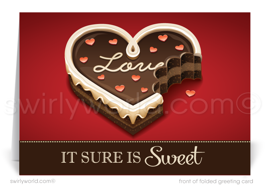 Professional Business Valentine's Day Cards for Customers