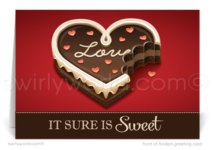 Professional Business Valentine's Day Cards for Customers