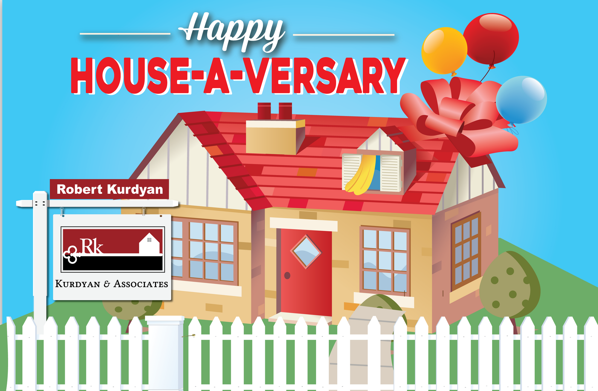 Housewarming Card – Happy Housewarming Greeting With Custom Message