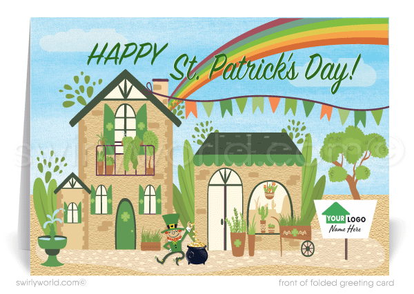 Digital Downloadable St. Patrick's Day Greeting Card Images