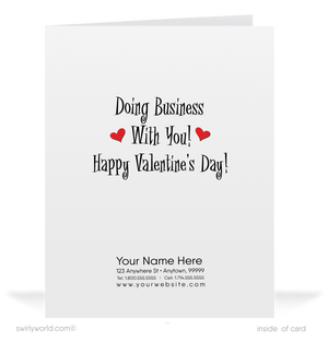 Charming 1940s-1950s Vintage-Inspired Valentine's Day Cards: Cute Retro Bears with Hearts