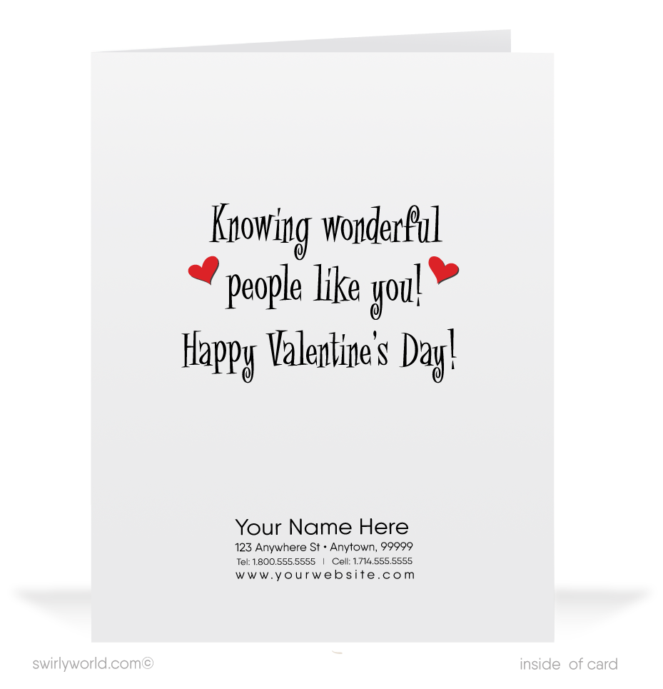Charming 1940s-1950s Vintage-Inspired Valentine's Day Cards: Retro Elephant with Hearts