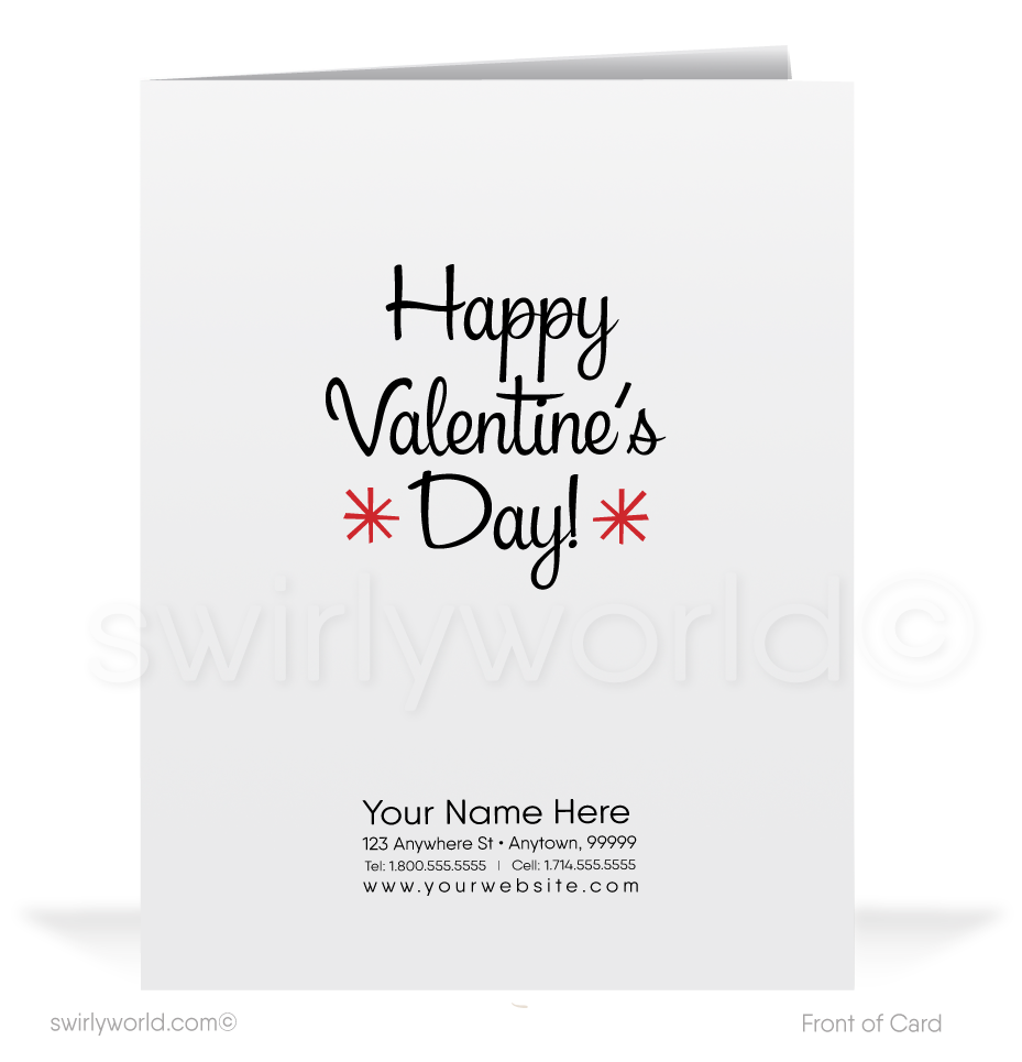 Beguiling 1940s-1950s Vintage-Inspired Valentine's Day Cards: Charming Mermaid and Prince