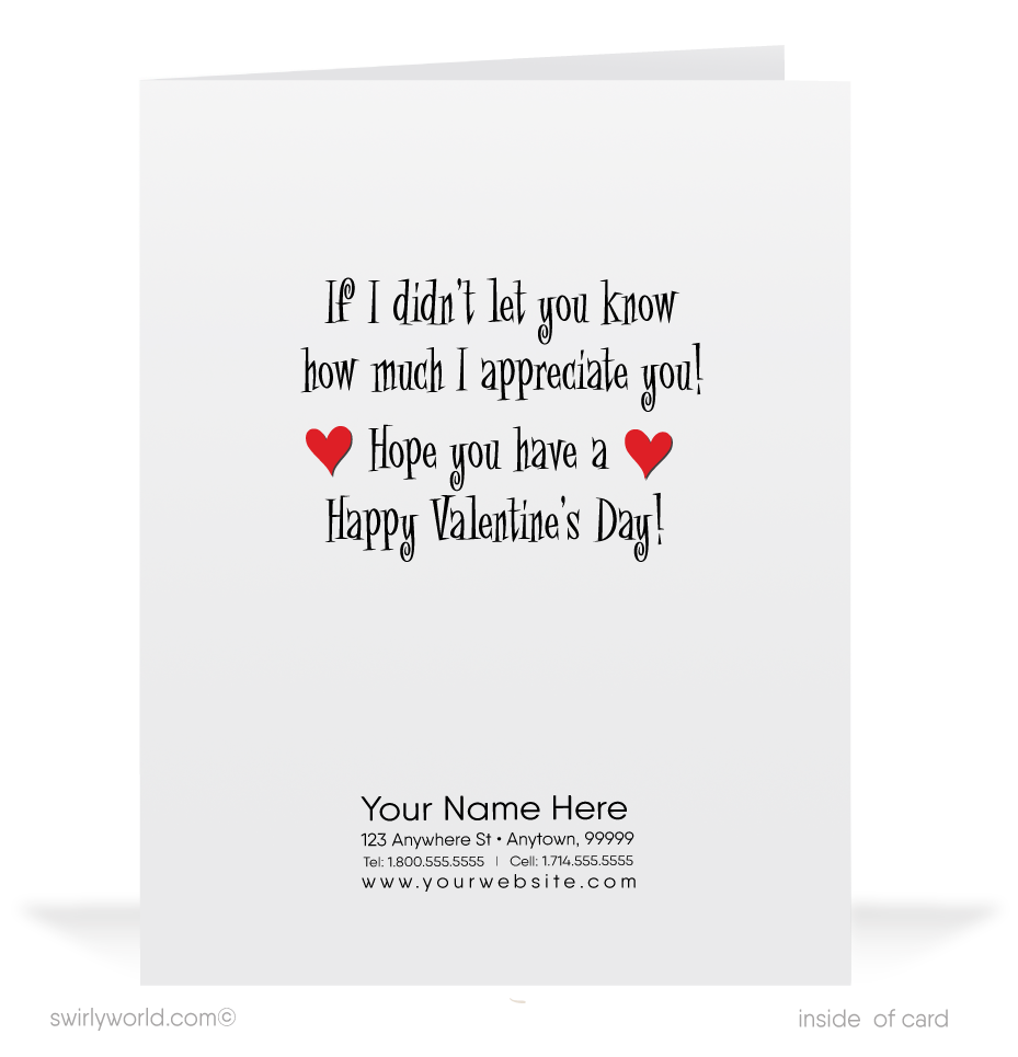 Charming 1940s-1950s Vintage-Inspired Valentine's Day Cards: Retro Clown with Hearts