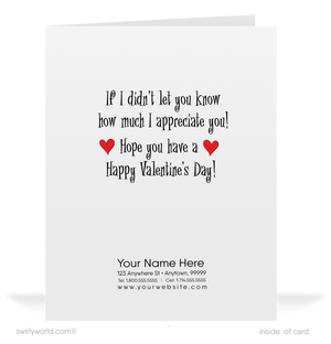 Charming 1940s-1950s Vintage-Inspired Valentine's Day Cards: Retro Clown with Hearts