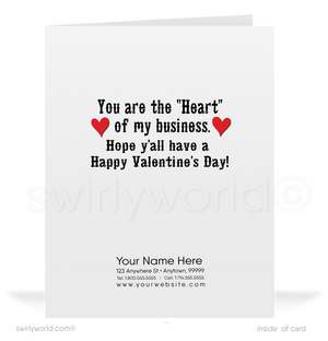 Charming 1940s-1950s Vintage-Inspired Valentine's Day Cards: Retro Cowboy with Lasso Hearts