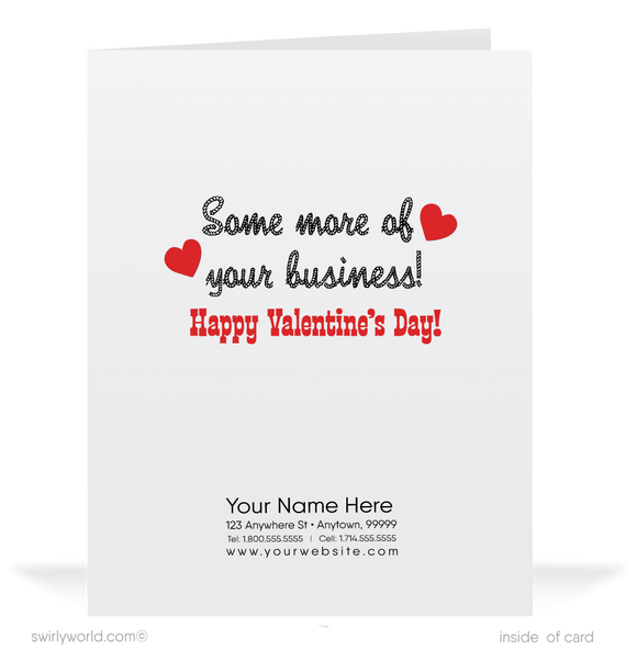 1950s Vintage Mid-Century Western Cowboy Retro Valentine's Day Cards