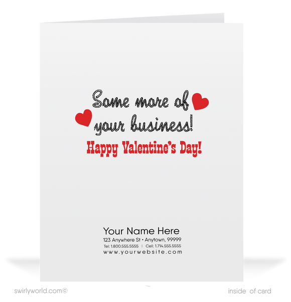 Charming 1940s-1950s Vintage-Inspired Valentine's Day Cards: Cowboy with Hearts