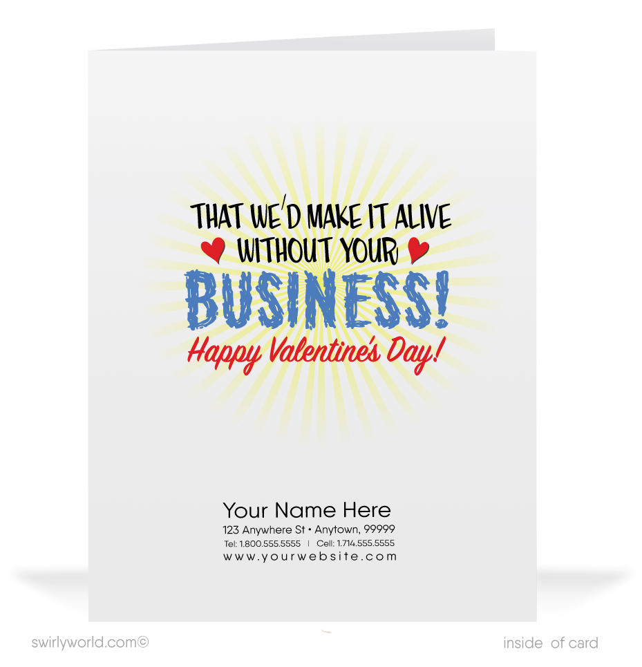 Charming 1940s-1950s Vintage-Inspired Valentine's Day Cards: Retro Ghost and Haunted House