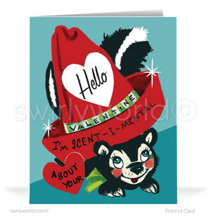 1950s Retro Vintage Happy Valentine's Day Cards