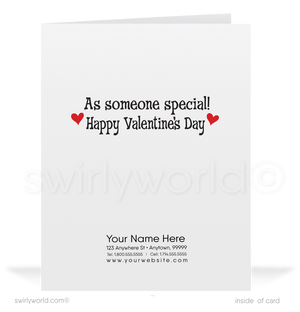 Charming 1940s-1950s Vintage-Inspired Valentine's Day Cards: Mailman With Dog