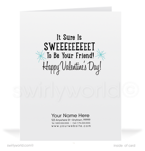 Honey Bee Hive 1950s Vintage Mid-Century Valentine's Day Cards