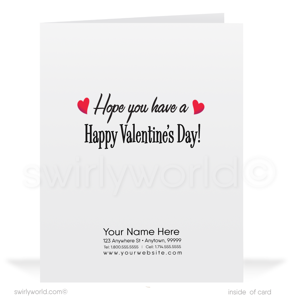 1950's Retro Mid-Century Vintage Valentine's Day Cards