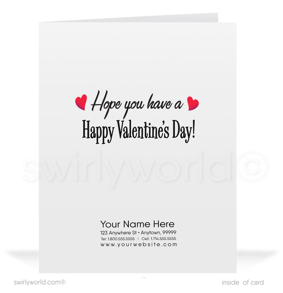 1950's Retro Mid-Century Vintage Valentine's Day Cards