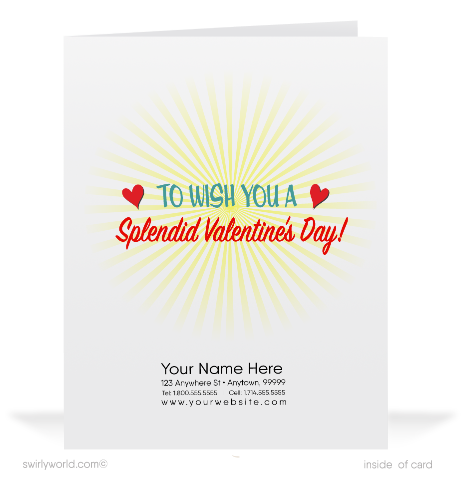 1950s Vintage Retro Mid-Century Boy & Girl Kitsch Valentine's Day Cards