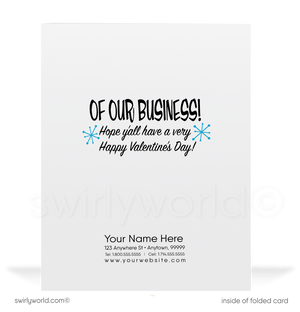 Digital 1950s Western Cowboy Retro Vintage Mid-Century Valentine's Day Cards