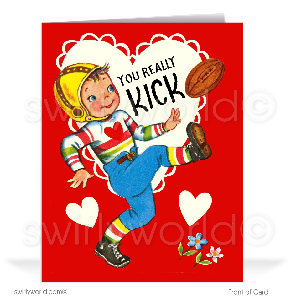 Funny 1950's Vintage Mid-Century Retro Valentine's Day Cards