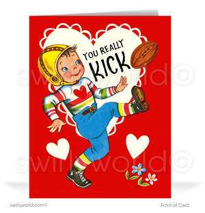 Funny 1950's Vintage Mid-Century Retro Valentine's Day Cards