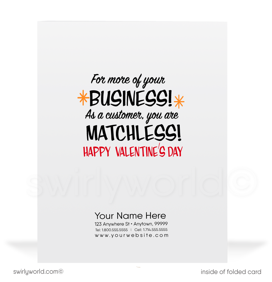 1950's Boy Fireman Vintage Retro Valentine's Day Cards