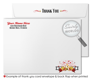 Roll out the red carpet with our VIP "A Star is Born" Movie Star Themed Birthday Party Invitation Set! 🎬✨ Perfect for a Hollywood-inspired celebration, featuring luxurious designs and "Name in Lights" motifs. Includes digital invites, thank you cards, and envelopes. Make your guest of honor feel like a star! 🌟🎉