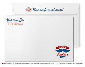 Superhero Dad Business Happy Father's Day Cards for Clients