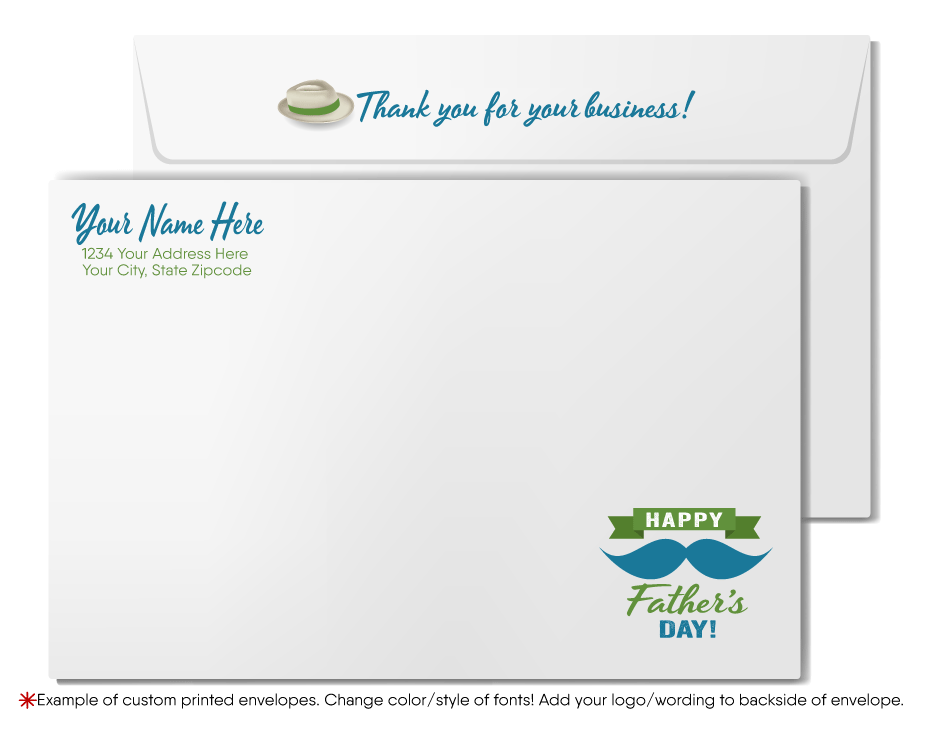 Humorous Business Father's Day Cards for Customers