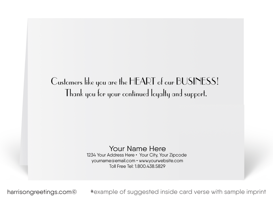 Corporate Valentine's Day Cards for Clients