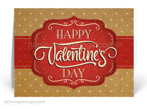 Corporate Valentine's Day Cards for Clients