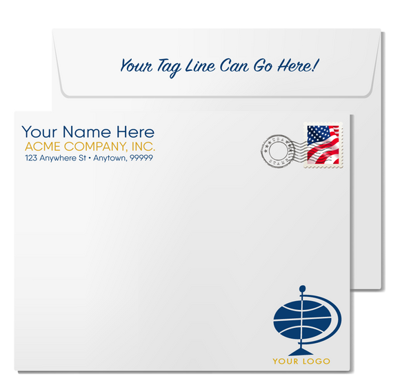 "From the Desk Of" Modern Business Note Cards