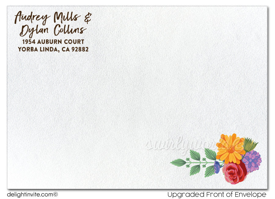 Boho Gypsy Shabby Chic Save the Date Cards, Whimsical Shabby Chic Save the Date theme, Vintage Floral Wedding Save the Date Ideas