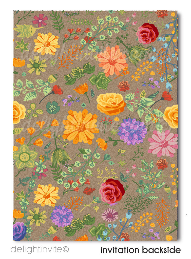 Boho Gypsy Shabby Chic Save the Date Cards, Whimsical Shabby Chic Save the Date theme, Vintage Floral Wedding Save the Date Ideas