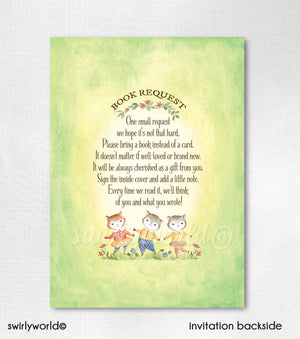 Mother Goose Thank You Cards – Vintage Baby Shower Nursery Rhyme Stationery Set