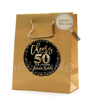 Fifty and Fabulous Birthday Bundle Set! Digital Gold and Black 50th Birthday Party Invitation Set. 50 and Fabulous Digital Pack. CORJL