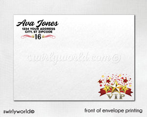 Digital VIP Hollywood Red Carpet Birthday Bundle Pack! A Star is Born Movie Theme. Edit Yourself Immediately. Red Carpet Ready. Movie Star.