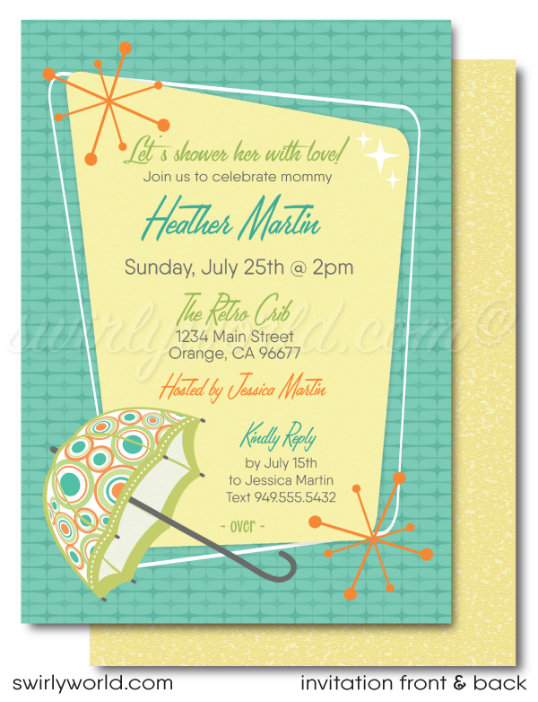 Digital Baby Shower Invitations