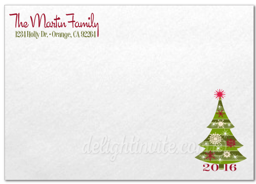 Retro Atomic Modern Christmas Holiday Photo Cards for Printable Digital Download