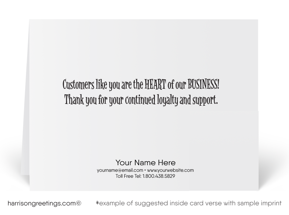 Corporate Valentine's Day Cards for Clients