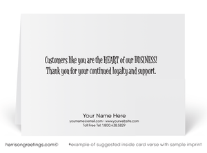 Corporate Valentine's Day Cards for Clients