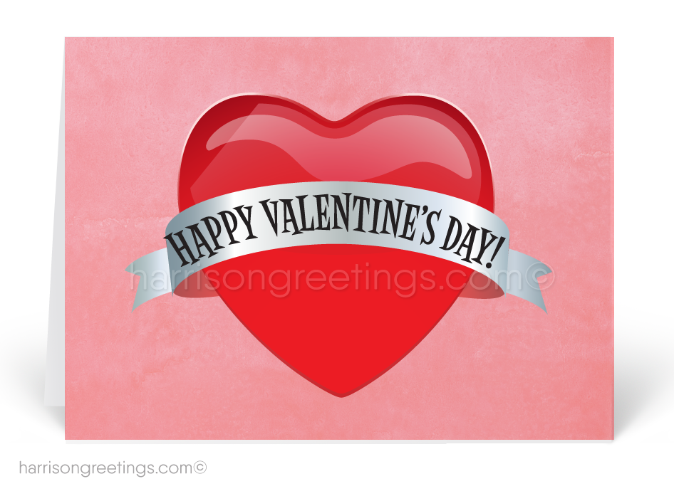 Corporate Valentine's Day Cards for Clients