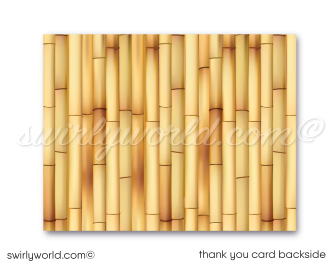 Retro 1960s Woody Surfboard Wagon mid-century surfer Hawaiian tiki luau beach birthday party invitations; digital invitation, thank you, & envelope design.